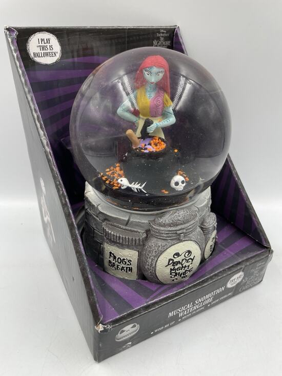 Disney Other - Nightmare Before Christmas Sally Musical Water Globe This Is Halloween Disney